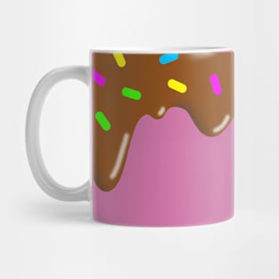 Ice Cream Strawberry and Chocolate Mug